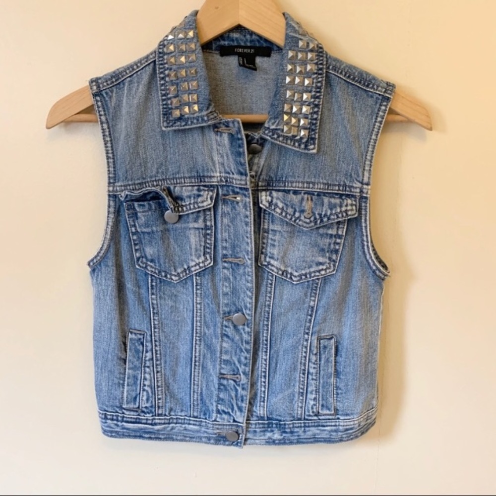 Studded Jean Jacket